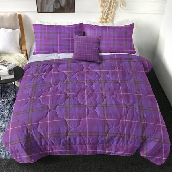 Bryson Ancient Clan Badge Tartan Comforter