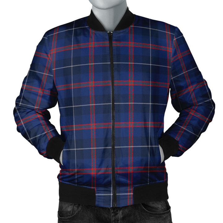 Bryson Modern Clan Badge Tartan Bomber Jacket