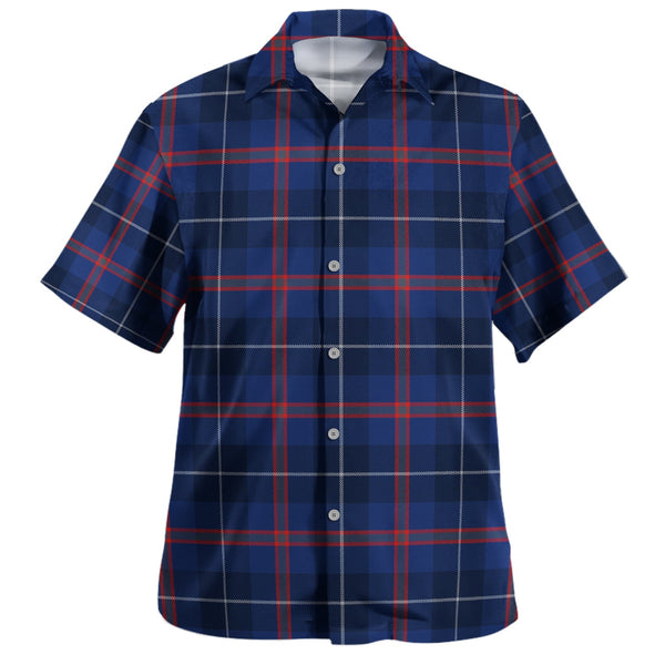 Bryson Modern Clan Badge Tartan Hawaiian Shirt
