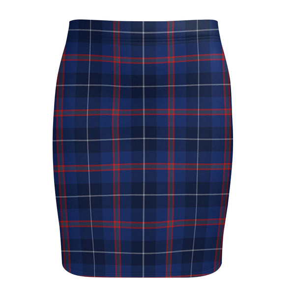Bryson Modern Tartan Fitted Skirt