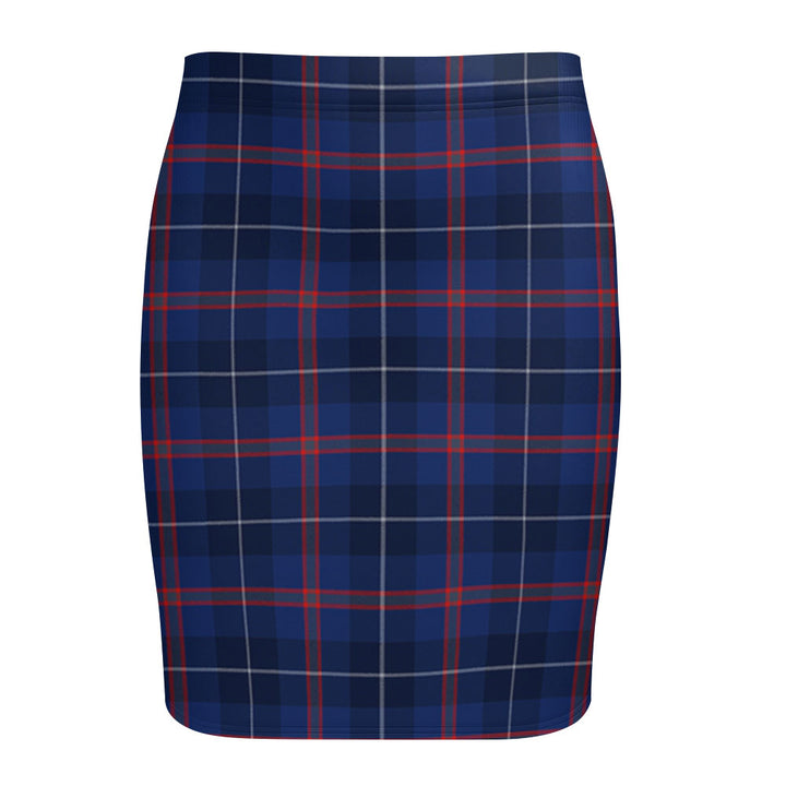 Bryson Modern Tartan Fitted Skirt