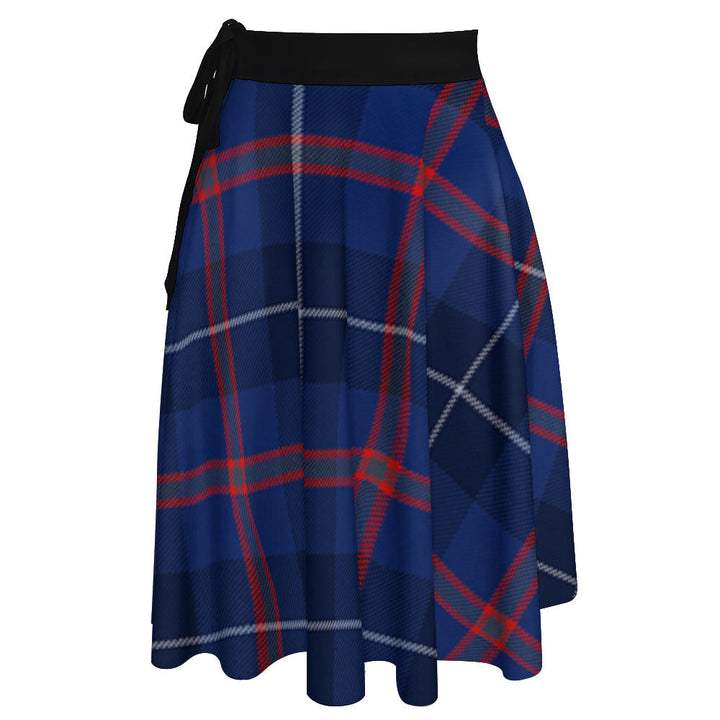 Bryson Modern Tartan Wrap Skirt