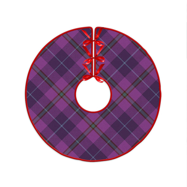 Bryson Weathered Clan Badge Tartan Christmas Tree Skirt