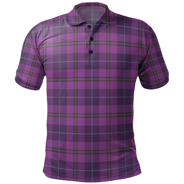 Bryson Weathered Clan Badge Tartan Polo Shirt
