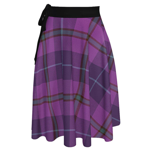 Bryson Weathered Tartan Wrap Skirt