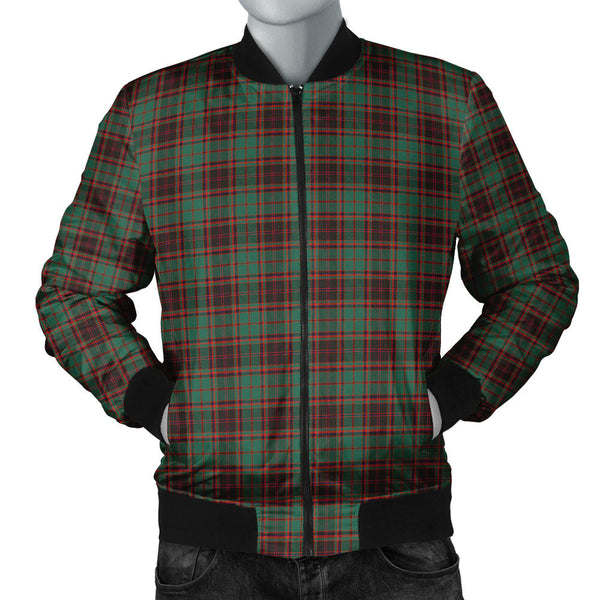 Buchan Ancient Clan Badge Tartan Bomber Jacket
