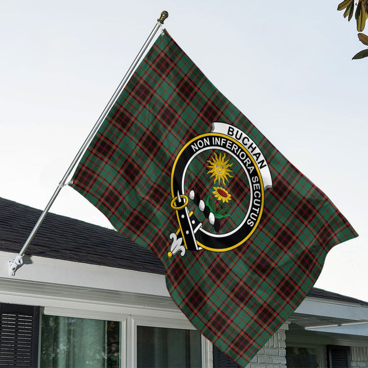 Buchan Ancient Clan Badge Tartan House Flag