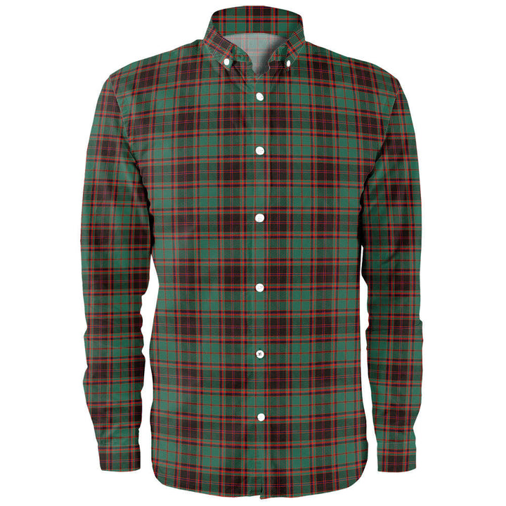 Buchan Ancient Clan Badge Tartan Long Sleeve Shirt