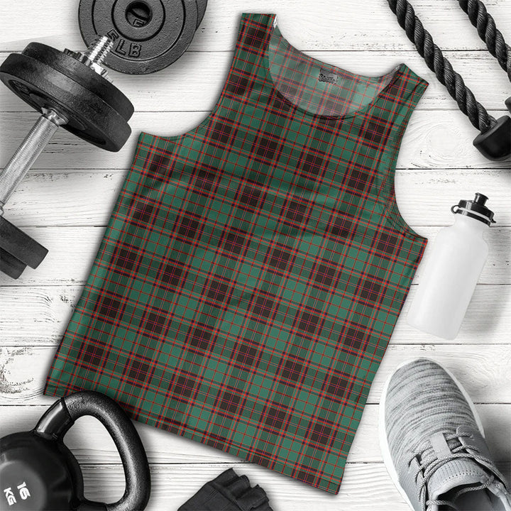 Buchan Ancient Clan Badge Tartan Men Tank Top