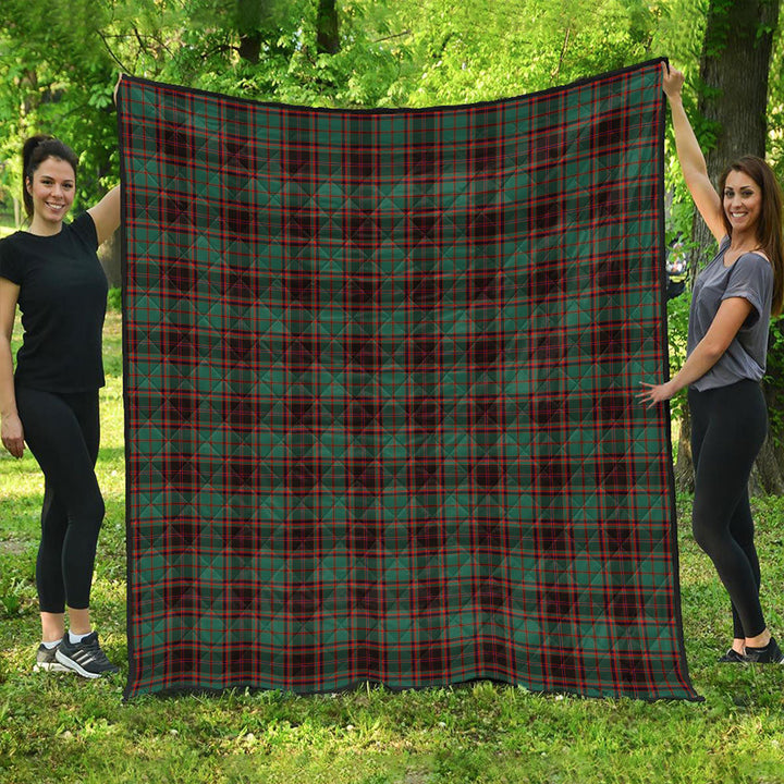 Buchan Ancient Clan Badge Tartan Premium Quilt