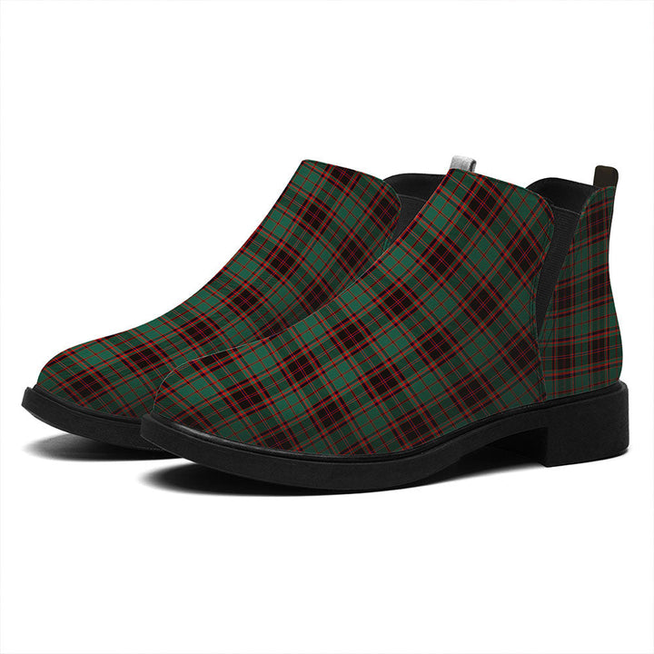 Buchan Ancient Tartan Flat Ankle Boots