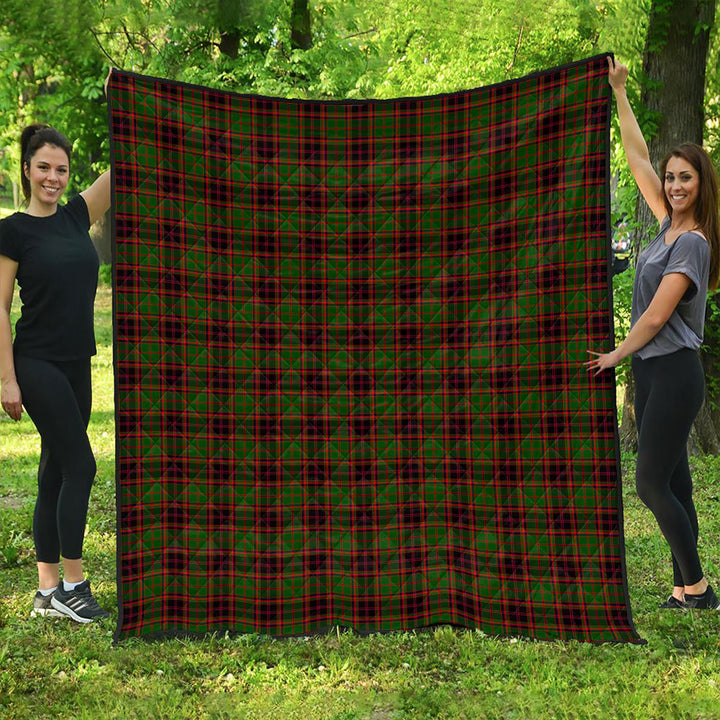 Buchan Modern Clan Badge Tartan Premium Quilt