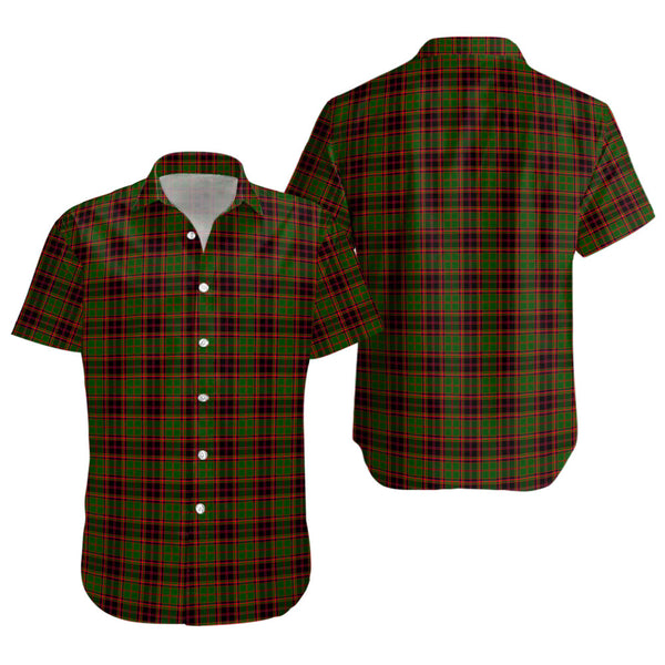 Buchan Modern Clan Badge Tartan Short Sleeve Shirt