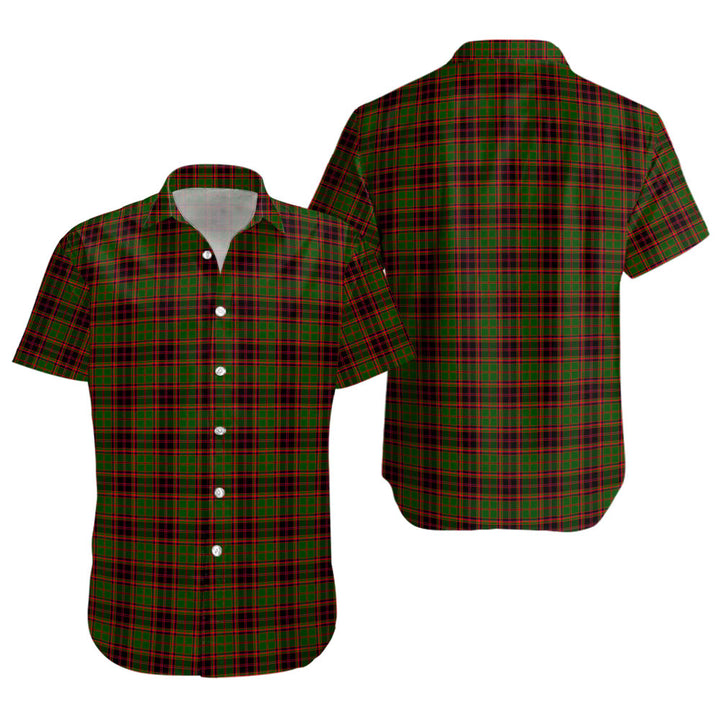 Buchan Modern Clan Badge Tartan Short Sleeve Shirt