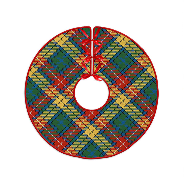 Buchanan Ancient Clan Badge Tartan Christmas Tree Skirt