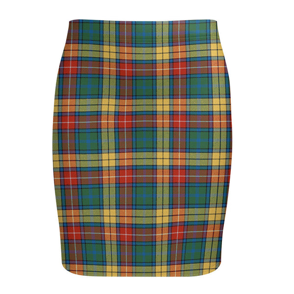 Buchanan Ancient Tartan Fitted Skirt