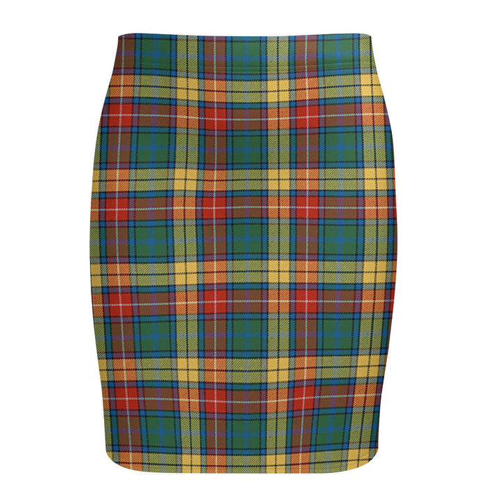 Buchanan Ancient Tartan Fitted Skirt