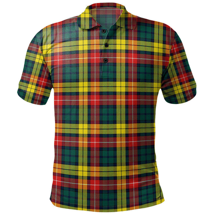 Buchanan Modern Clan Badge Tartan Polo Shirt