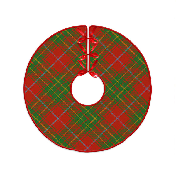 Burnett Ancient Clan Badge Tartan Christmas Tree Skirt