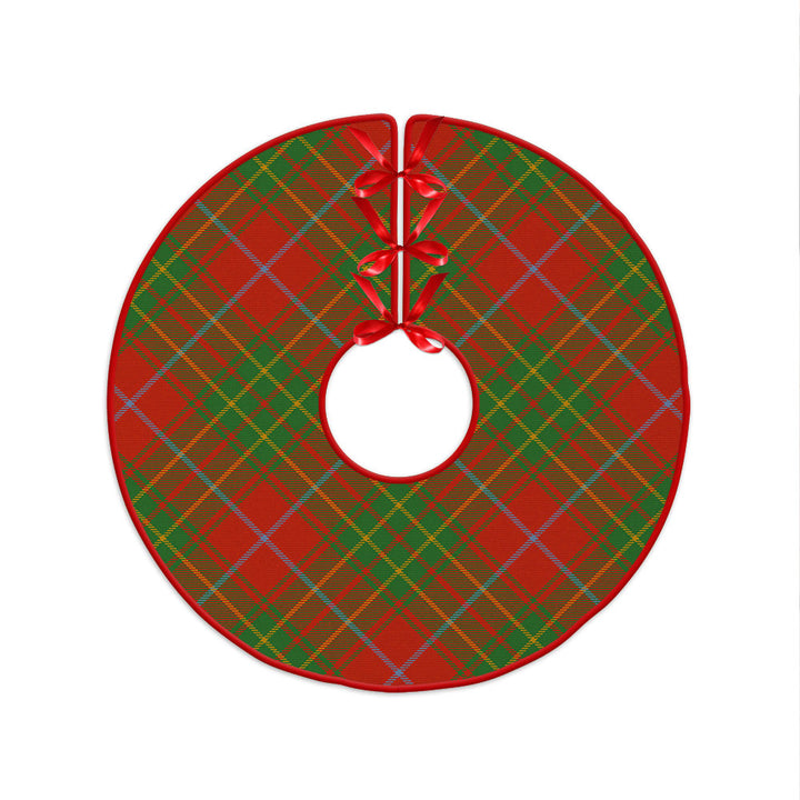Burnett Ancient Clan Badge Tartan Christmas Tree Skirt