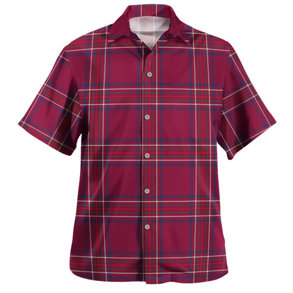 Burnett Hunting Modern Tartan Hawaiian Shirt