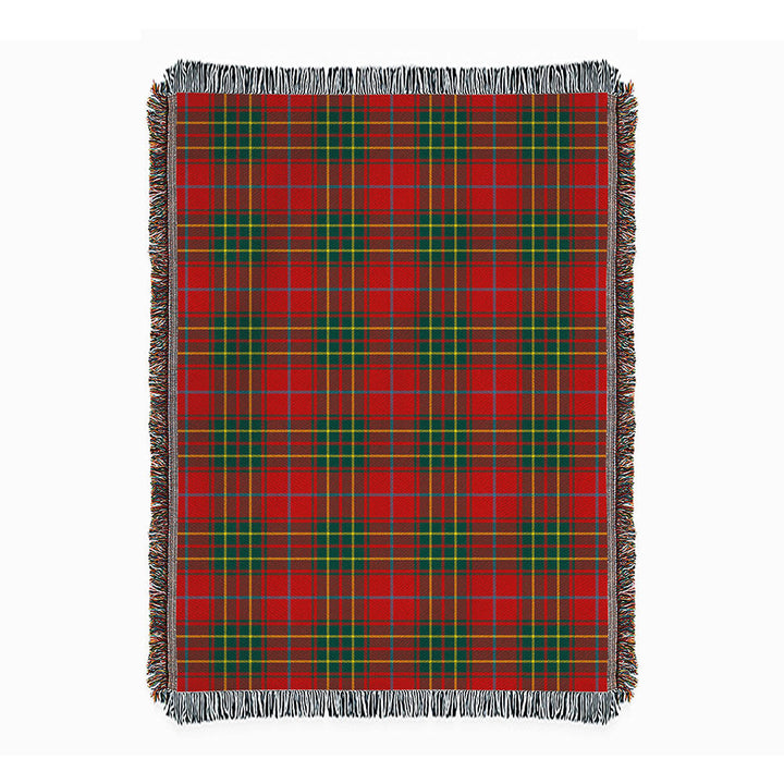 Burnett Modern Clan Badge Tartan Woven Blanket