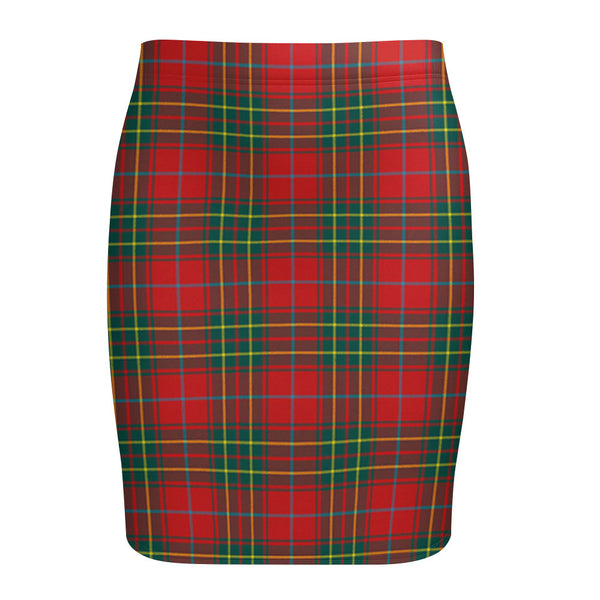 Burnett Modern Tartan Fitted Skirt