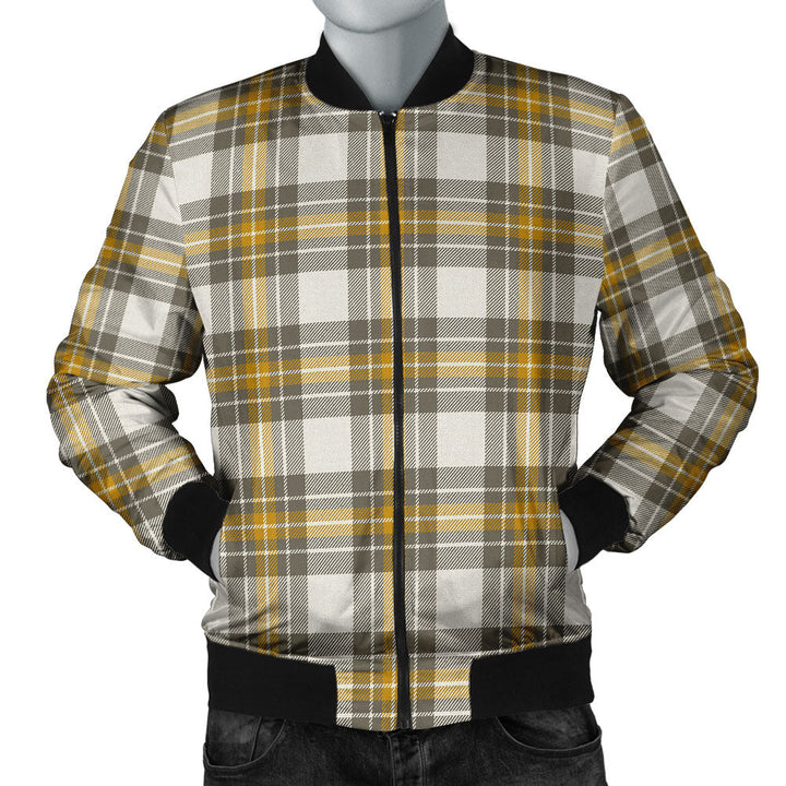Burns Ancient Clan Badge Tartan Bomber Jacket
