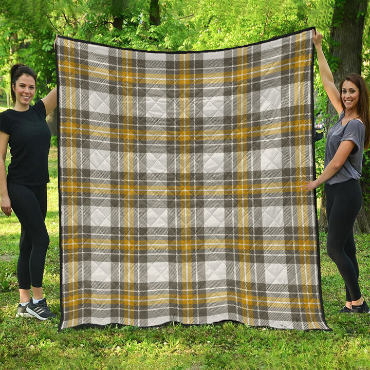 Burns Ancient Clan Badge Tartan Premium Quilt