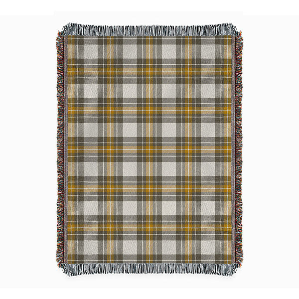 Burns Ancient Clan Badge Tartan Woven Blanket