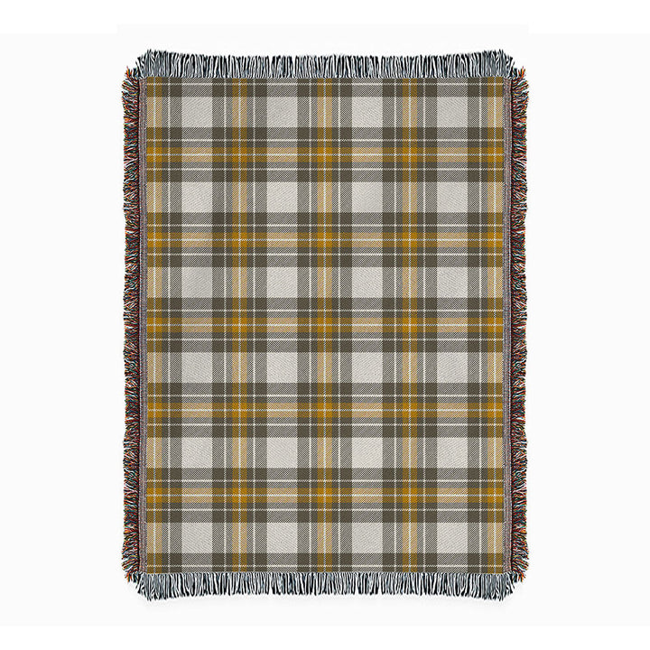 Burns Ancient Clan Badge Tartan Woven Blanket