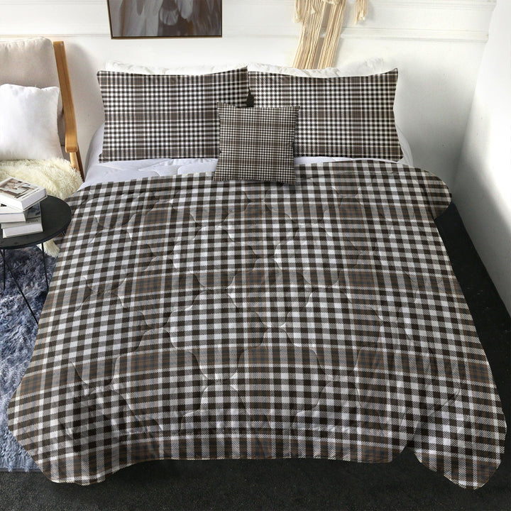 Burns Check (Burns Ayr) Weathered Tartan Comforter
