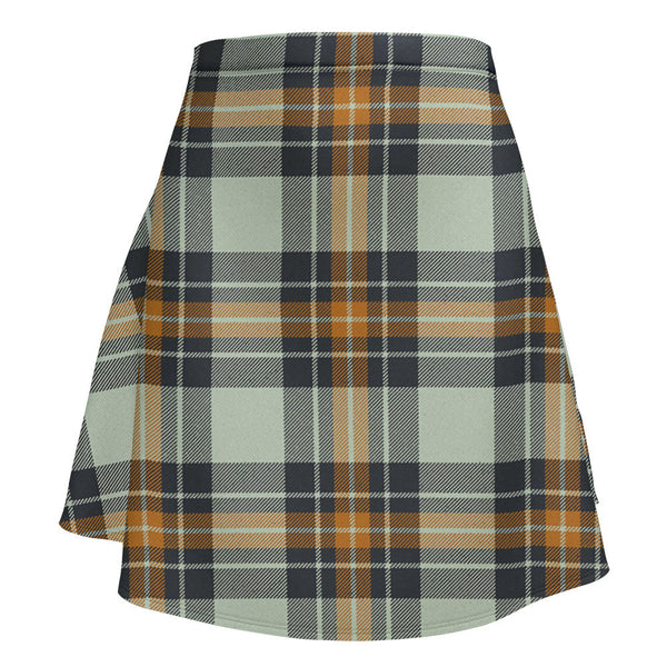 Burns Modern Clan Badge Tartan Flared Skirt