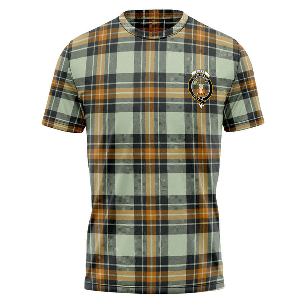 Burns Modern Clan Badge Tartan T-Shirt
