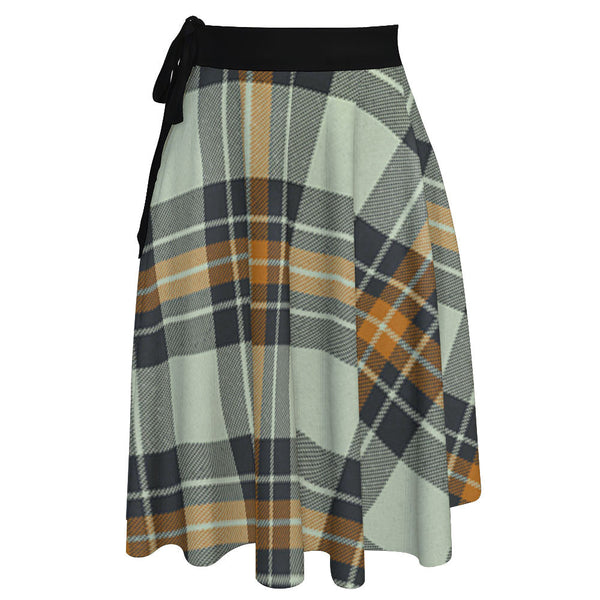 Burns Modern Tartan Wrap Skirt