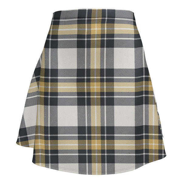 Burns Weathered Clan Badge Tartan Flared Skirt