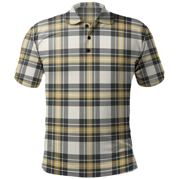 Burns Weathered Clan Badge Tartan Polo Shirt