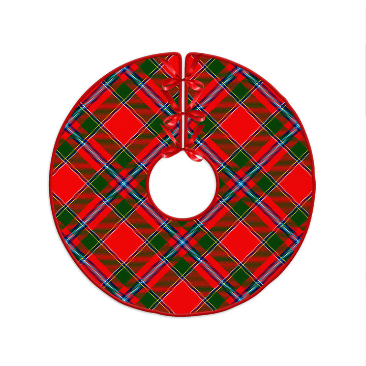 Butter Clan Badge Tartan Christmas Tree Skirt