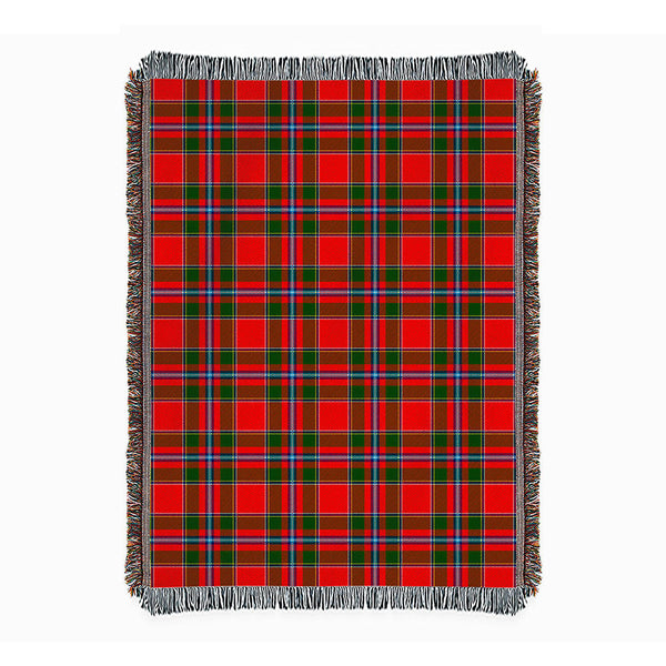 Butter Clan Badge Tartan Woven Blanket