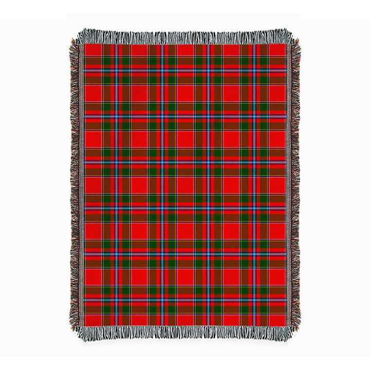 Butter Clan Badge Tartan Woven Blanket