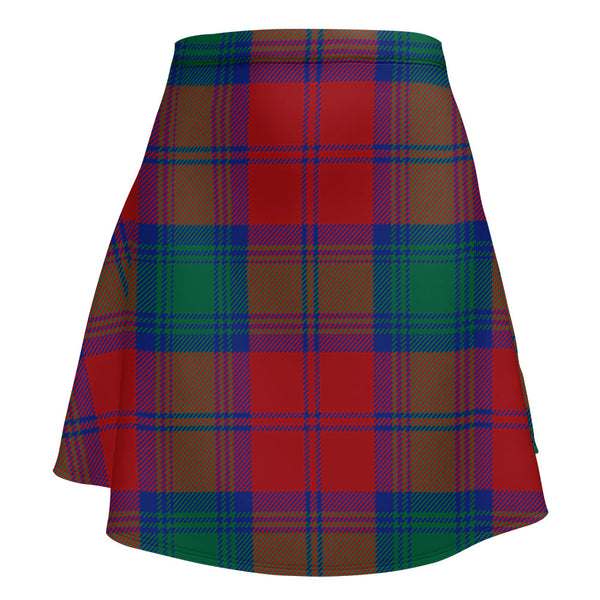 Byres Clan Badge Tartan Flared Skirt
