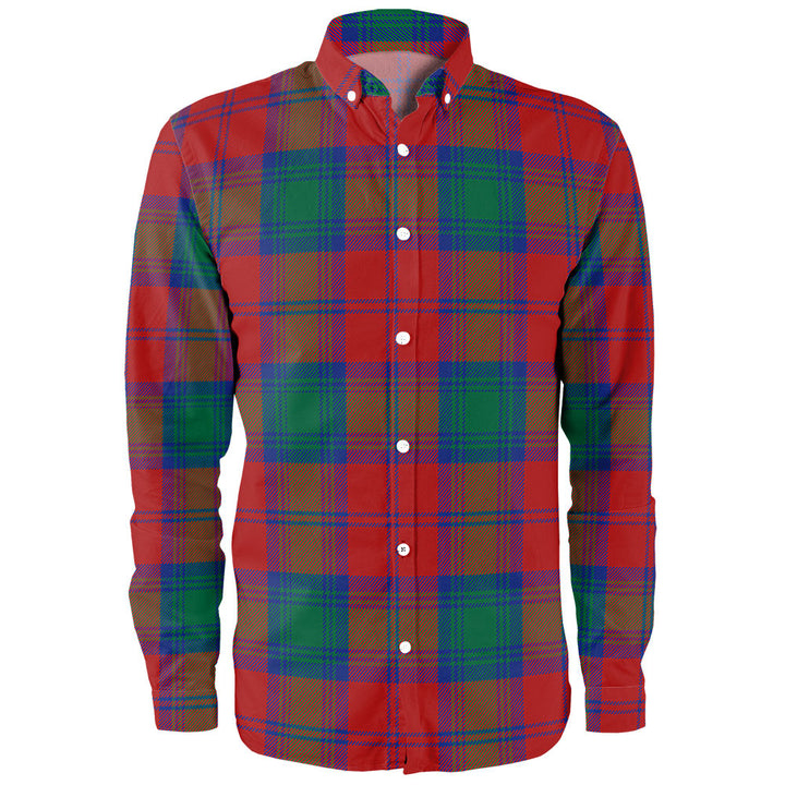 Byres Clan Badge Tartan Long Sleeve Shirt