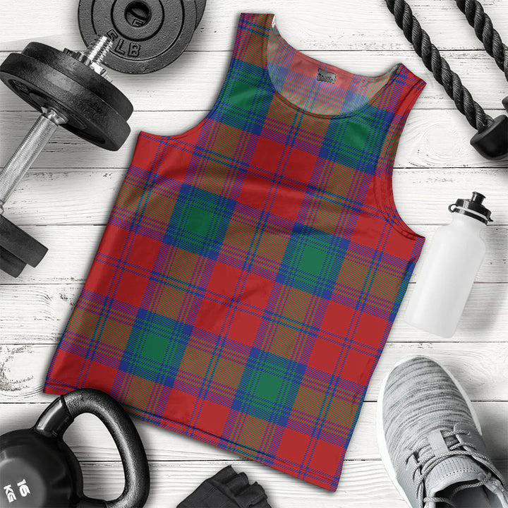 Byres Clan Badge Tartan Men Tank Top
