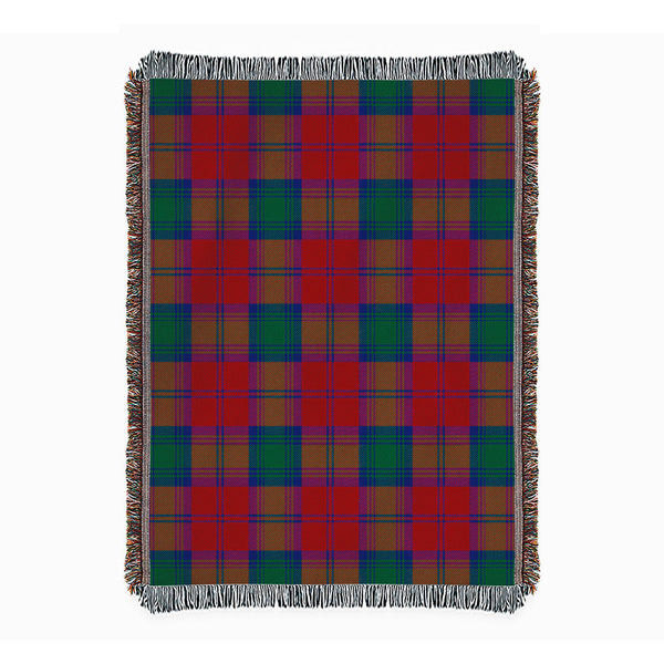Byres Clan Badge Tartan Woven Blanket