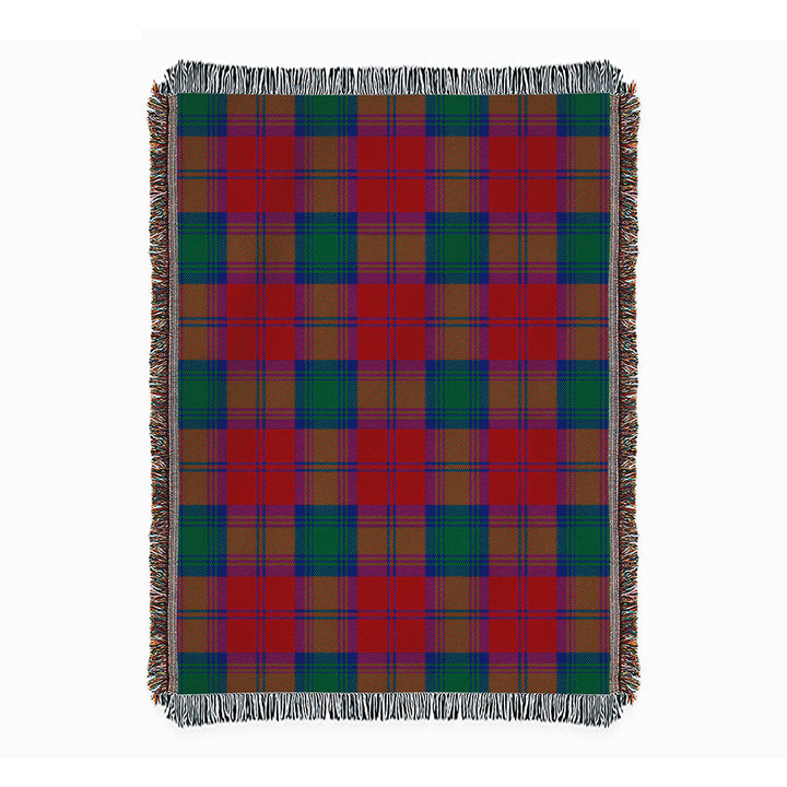 Byres Clan Badge Tartan Woven Blanket