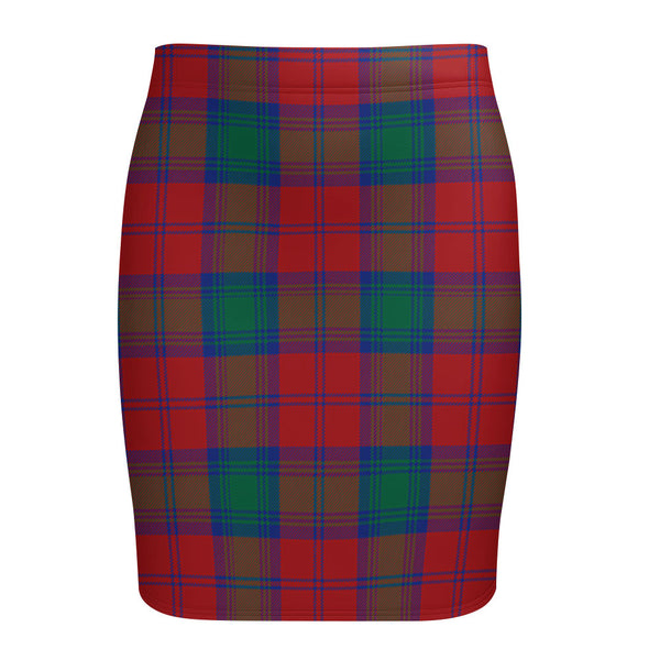 Byres Tartan Fitted Skirt