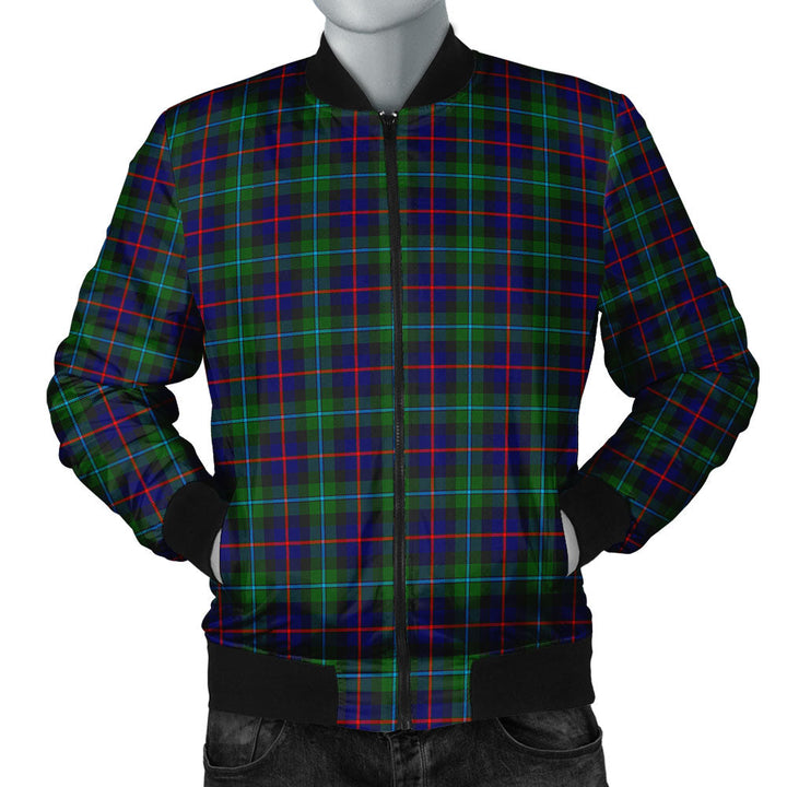 Calder Clan Badge Tartan Bomber Jacket