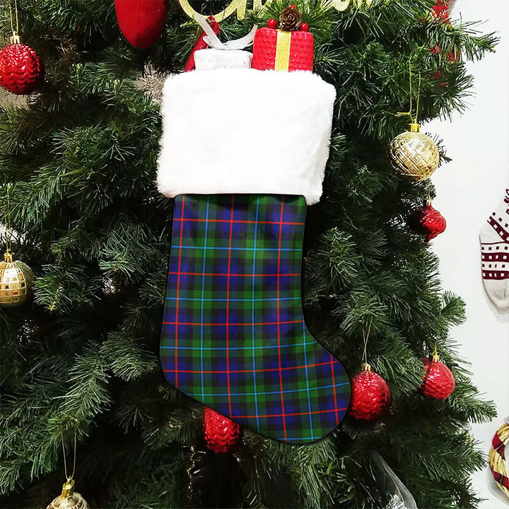 Calder Clan Badge Tartan Christmas Stocking