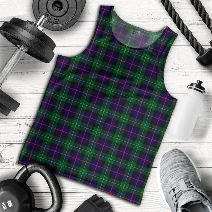 Calder Clan Badge Tartan Men Tank Top