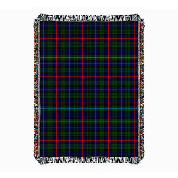 Calder Clan Badge Tartan Woven Blanket